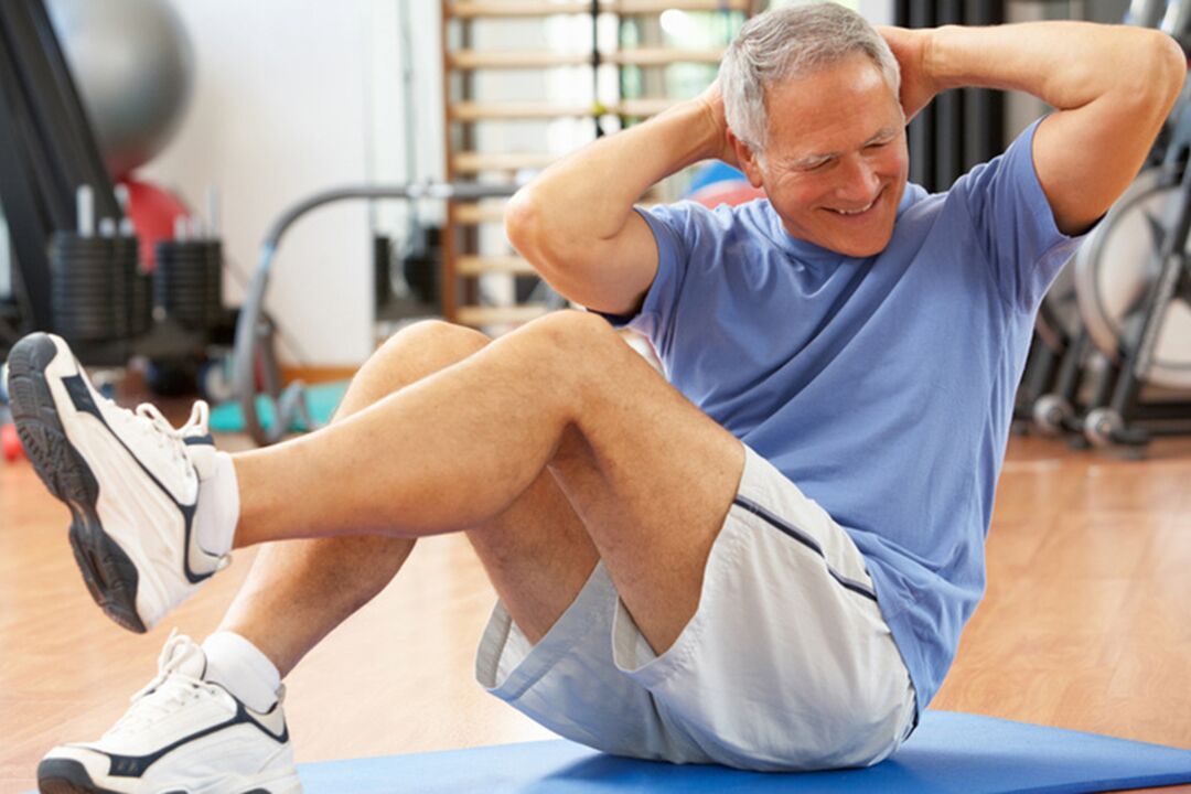 Effectuez des exercices pour restaurer la prostate.